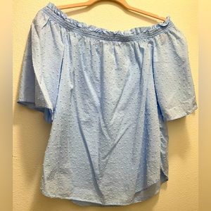 Off the shoulder blouse